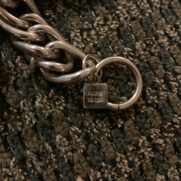 30 inch Vintage Thick & Very Heavy Chain Necklace by Anne Klein - G50 - Picture 5 of 8